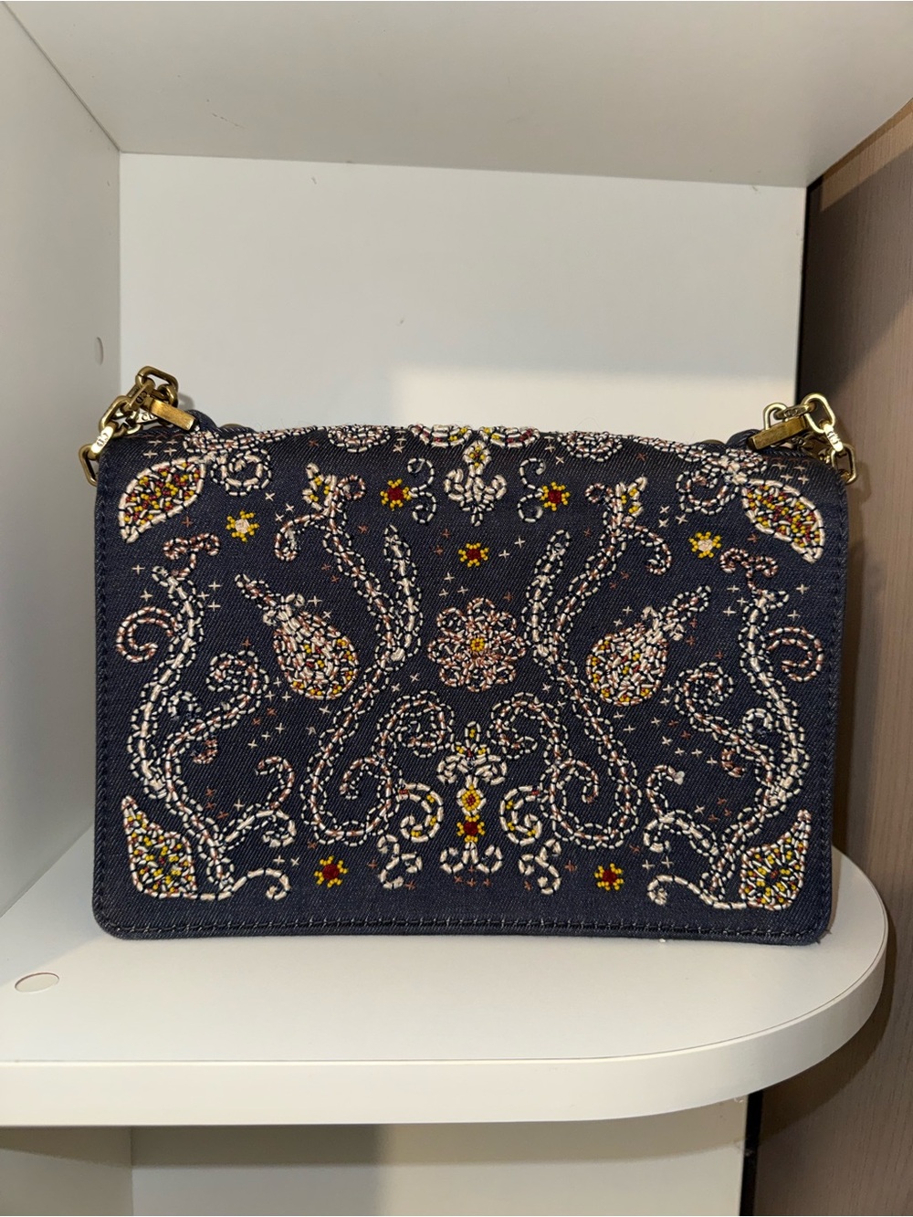 Dior J'ADIOR Embroidered Denim Bag - Limited Edition - Picture 4 of 14